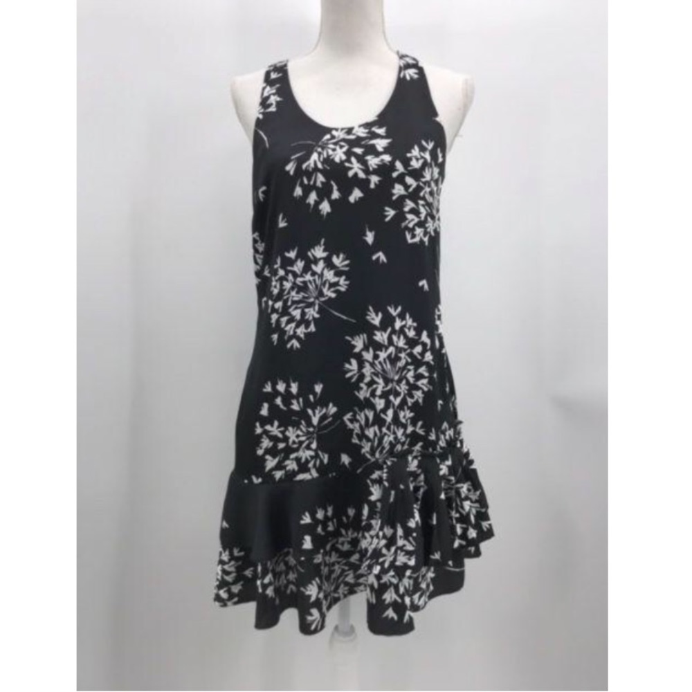 Banana republic black/white floral dress
